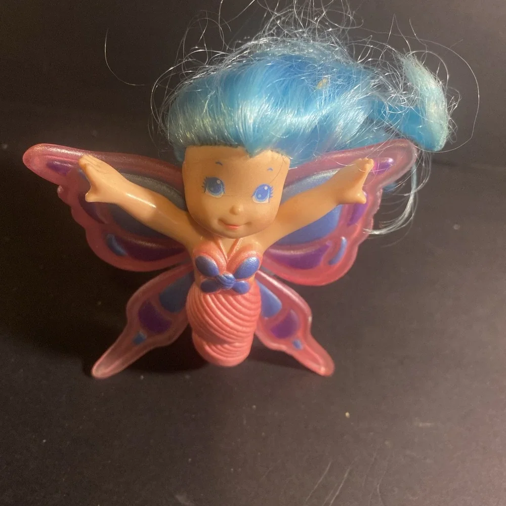 Vintage 1986 Kenner Sea Wees Shimmers Wind Belle Butterfly
